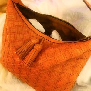 PATRICIA NASH BRAIDED STITCH MAISSIANABURNT CORAL